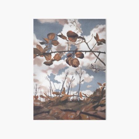 picking season ends Art Board Print