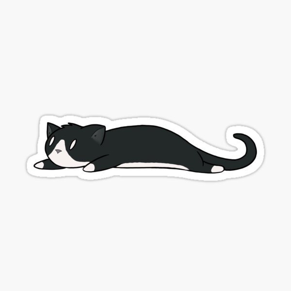Tuxedo Kitty Sticker