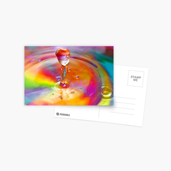 Drop of a rainbow Postcard