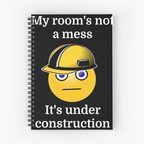 Item preview, My Room's Not A Mess It's Under Construction designed and sold by evahhamilton.