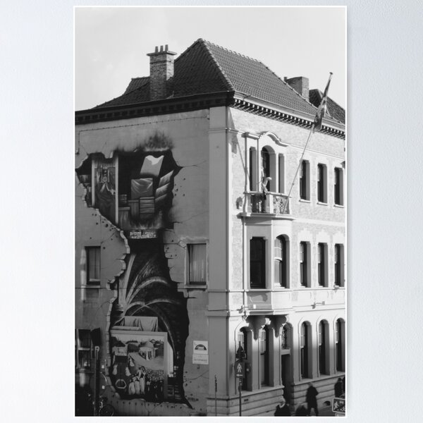 Artikelvorschau, Wandgemälde in Gent, Belgien entworfen und verkauft von Kriestienn De Bruyne.