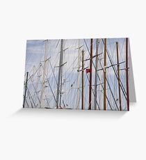 Masts Greeting Card