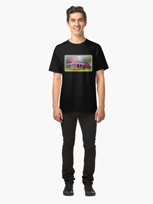 Alternate view of The Red Farmhouse, Norwalk, Ohio Classic T-Shirt