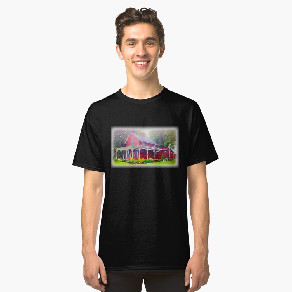 The Red Farmhouse, Norwalk, Ohio Classic T-Shirt