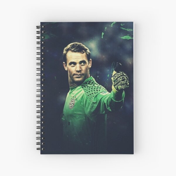 Illustration Manuel Wallpaper Spiral Notebook