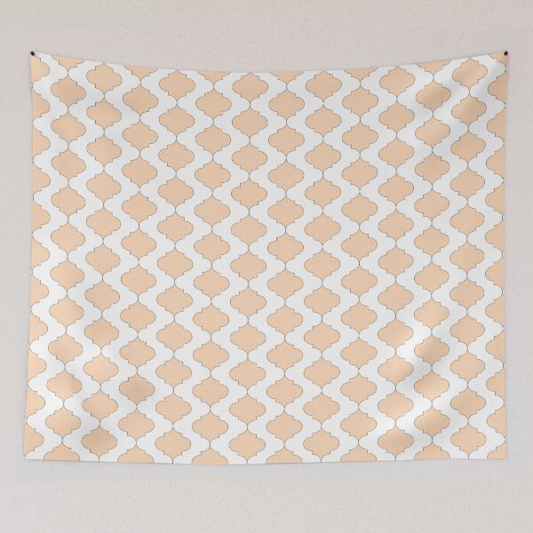 Item preview, Pale Pink Moroccan Trellis All Over Pattern designed and sold by 2CreativeNomads.
