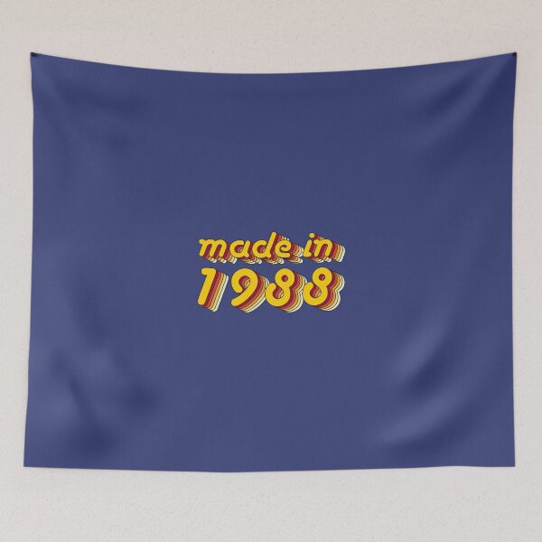 Item preview, Made in 1988 (Yellow&Red) designed and sold by ipiapacs.
