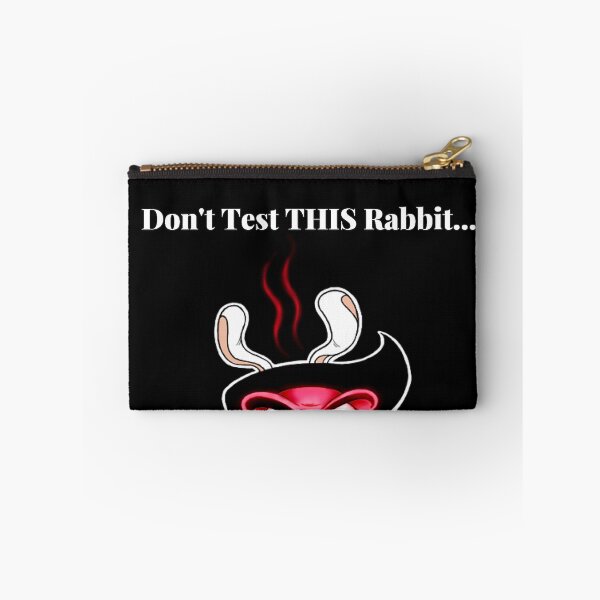 Item preview, Don't Test THIS Rabbit... designed and sold by The TOON Store.