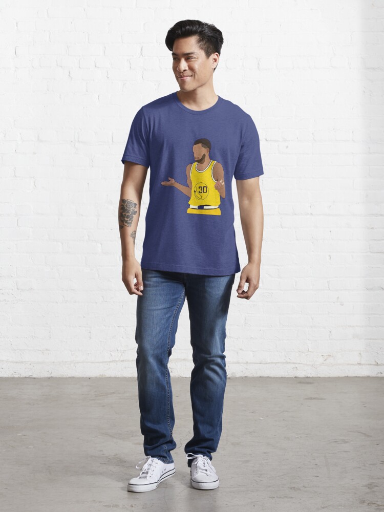 Discover Steph Curry Shrug | Essential T-Shirt 