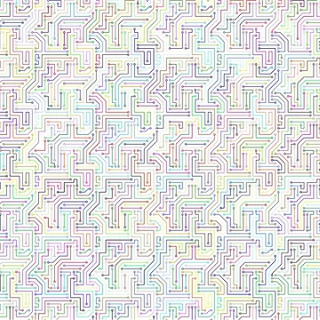 Artwork thumbnail, Circuit Board Abstract by LemonTreeDesign