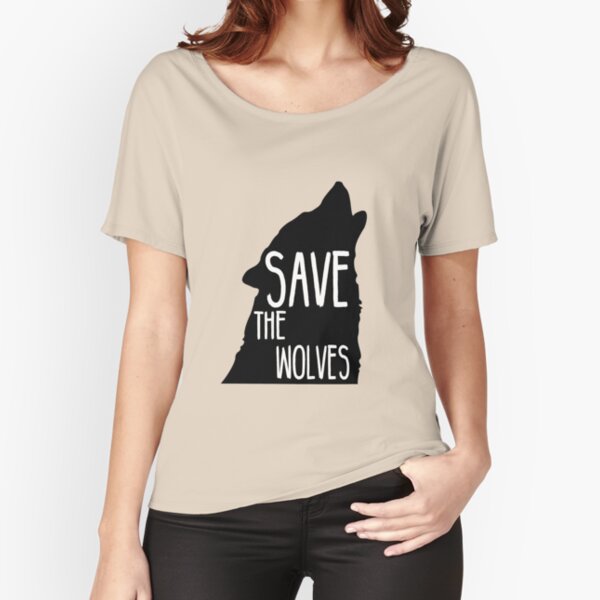 Save the Wolves Relaxed Fit T-Shirt
