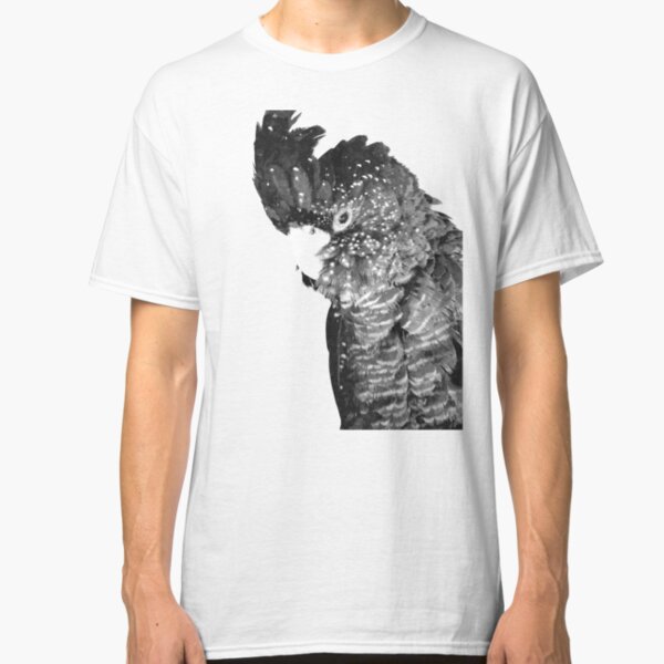 Black and White Cockatoo Classic T-Shirt