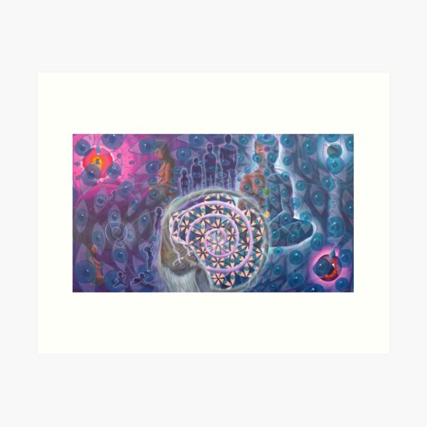 "From Conception to Conception- Journey of the Infinite soul"- 09* *ORIGINAL AVAILABLE** Art Print