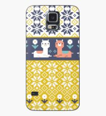 Alpaca Christmas Sweater Pattern Case/Skin for Samsung Galaxy
