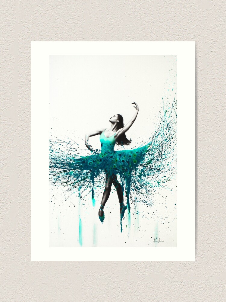 Whimsical Water Dance  Art Board Print for Sale by Ashvin Harrison