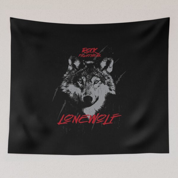 Item preview, Rock Fightwear - Lone Wolf designed and sold by flipper42.