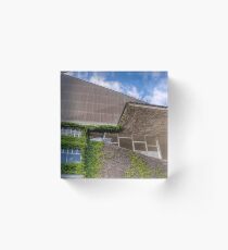 Trentham Racecourse Grandstand Acrylic Block