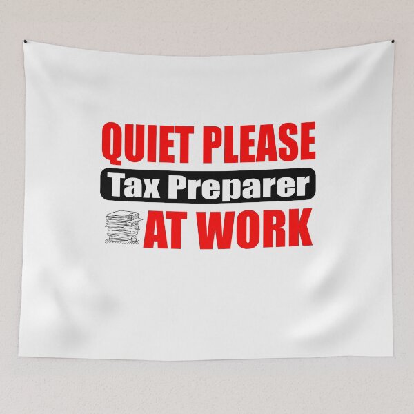 Item preview, Quiet Please Tax Preparer At Work designed and sold by findgreatshirts.