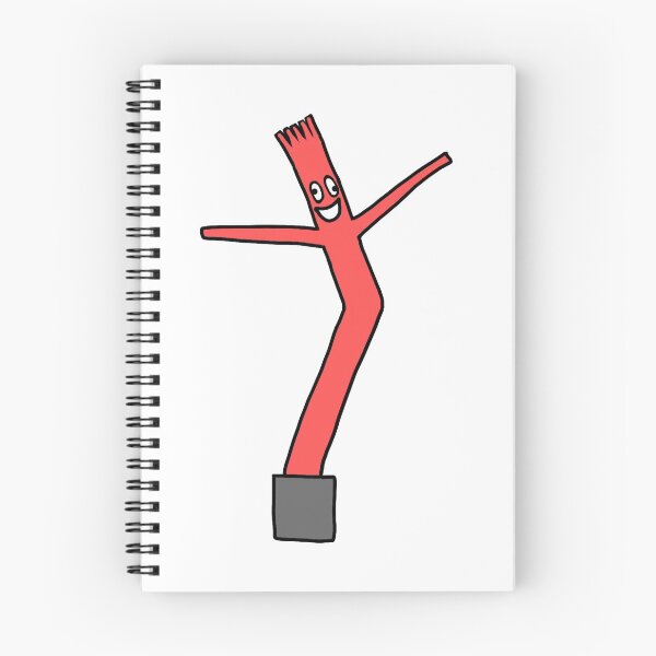Item preview, red wavy wacky inflatable tube man NOW AVAILABLE OTHER COLOURS designed and sold by akeown.