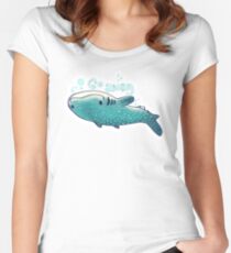 go away Women's Fitted Scoop T-Shirt