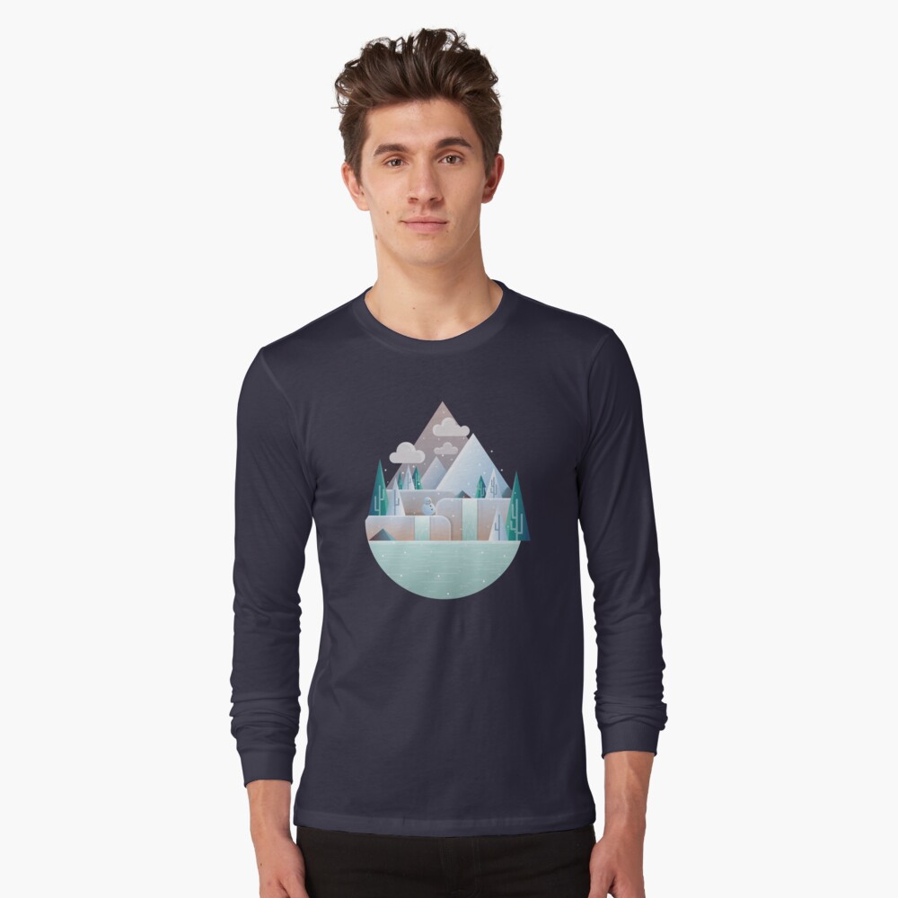 Aperçu de l'œuvre T-shirt manches longues créée et vendue par creaschon.