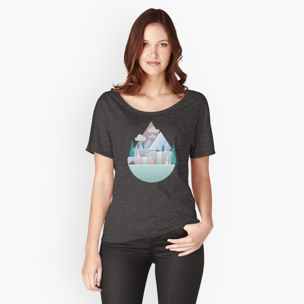 Aperçu de l'œuvre T-shirt coupe relax créée et vendue par creaschon.