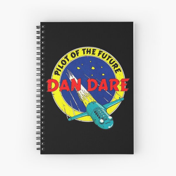 Dan Dare Pilot of The Future Spiral Notebook