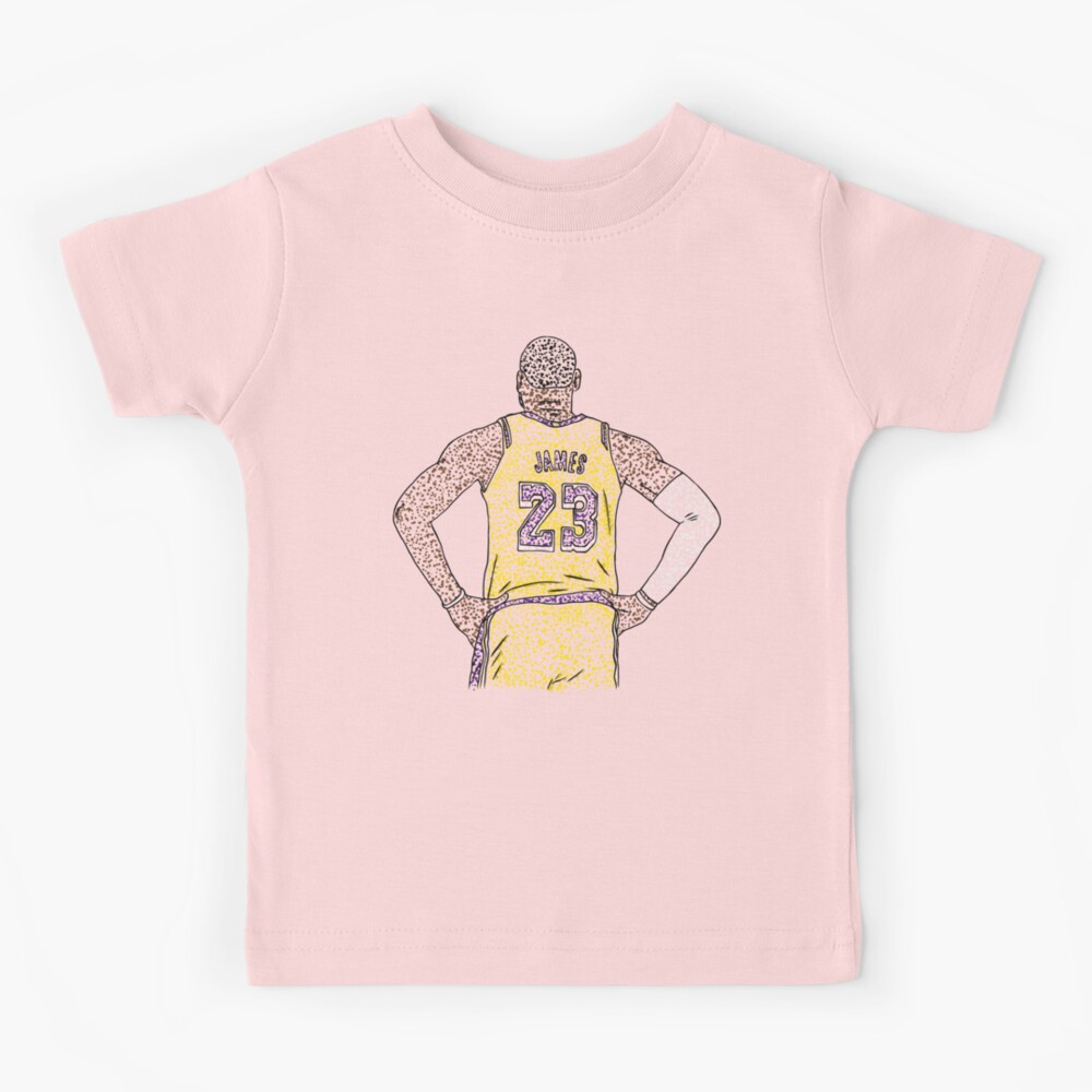 LeBron James Iconic Dunk Kids T-Shirt for Sale by RatTrapTees