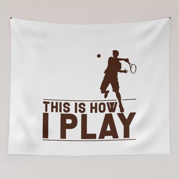 Item preview, Tennis player tennis ball tennis racket sport gift designed and sold by design2try.