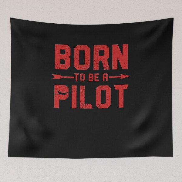 Item preview, Born to be a pilot designed and sold by dtino.