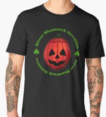 Silver Shamrock Pumpkin mask Men's Premium T-Shirt