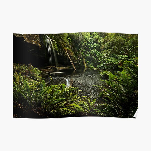 Lower Kalimna falls waterfalls Poster