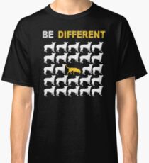 Camiseta clásica Labrador Lovers - Be Different - Regalo dulce para amantes apasionados de los perros