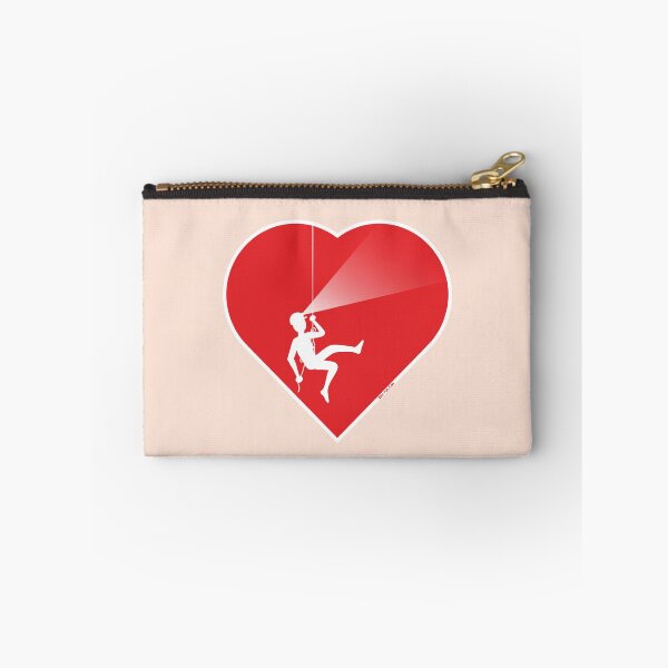 Item preview, Courageous speleologist exploring inner heart designed and sold by Zoo-co.