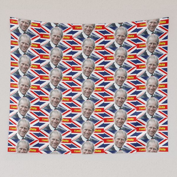 Item preview, HRH Duke of Edinburgh 'I Love Philip' Professional Photo HD designed and sold by Picturestation.