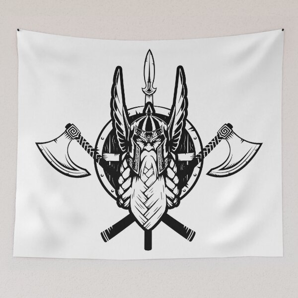Item preview, Viking warrior | Valhalla Odin Asgard Midgard designed and sold by anziehend.
