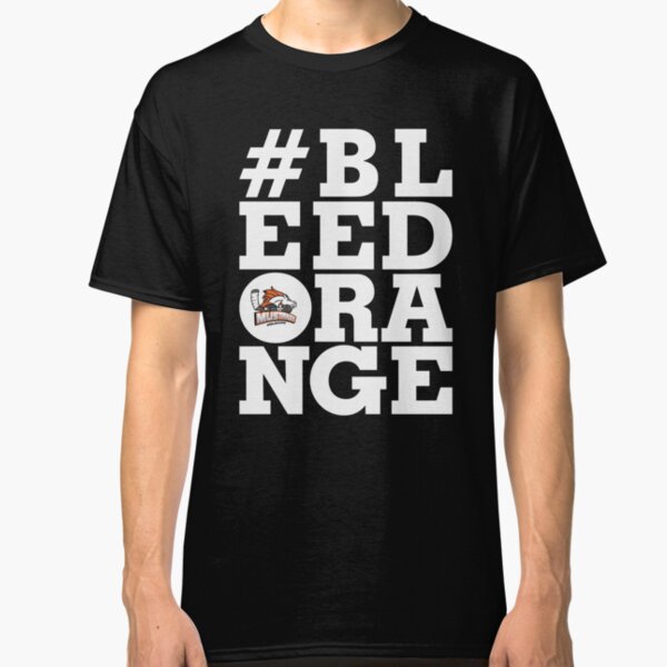 #BLEEDORANGE White Classic T-Shirt