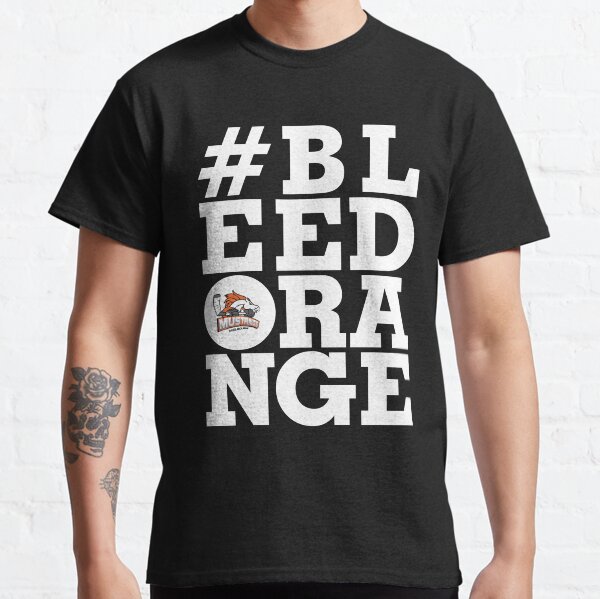 #BLEEDORANGE White Classic T-Shirt