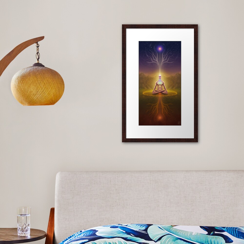 Midway Balance Framed Art Print