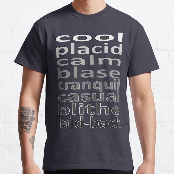 Cool - Words Classic T-Shirt
