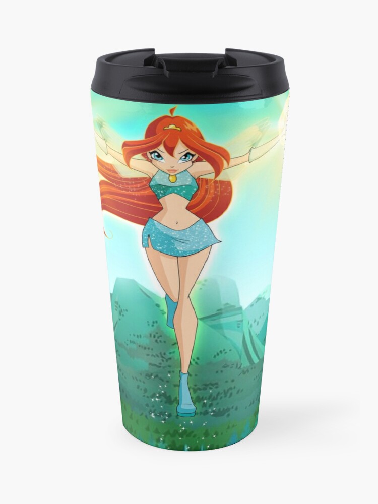 Bloom Magic Winx Travel Mug By Golden Sunshine Redbubble