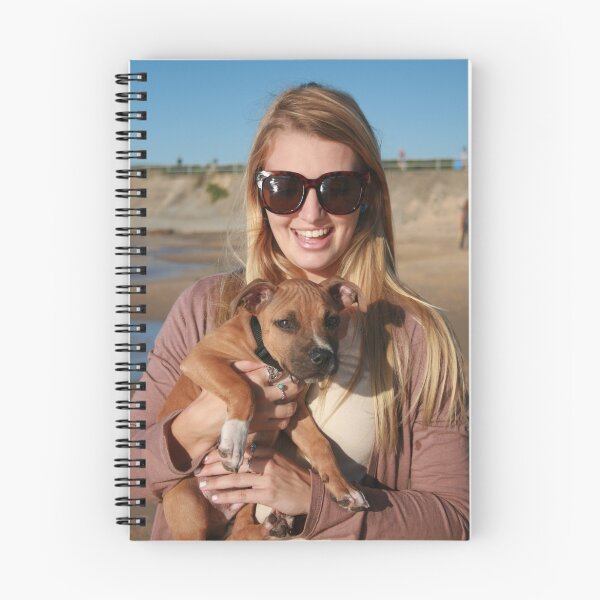 Item preview, 20. Bree & her Staffy Puppy Indie designed and sold by Cathie Brooker.