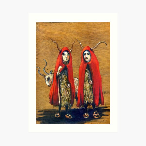 What The Goat Heard Art Print