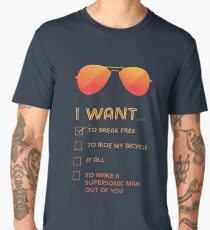 I want to... Break free Men's Premium T-Shirt