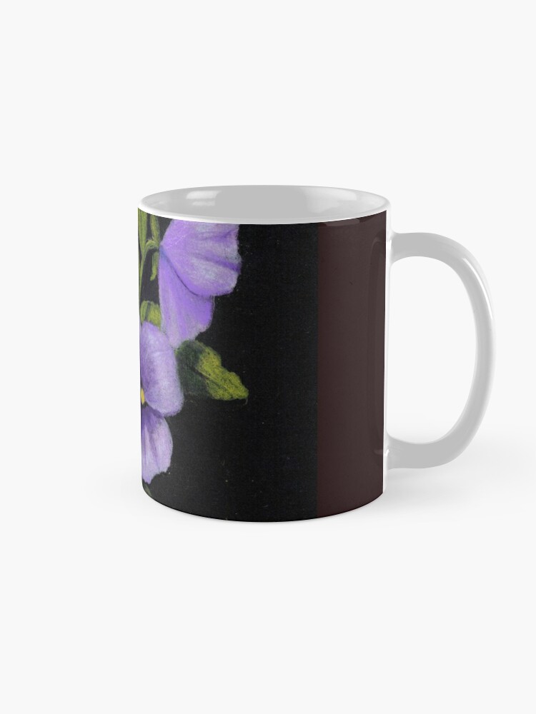 Purple Pansies Coffee Mug