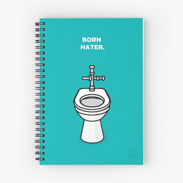 Item preview, Born Hater - Toilet designed and sold by theoneshots.