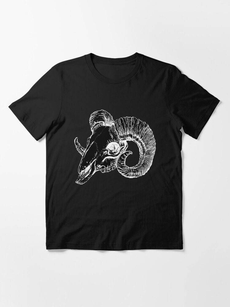 Ram skull t shirt hotsell