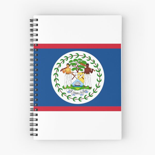 Item preview, Belize flag designed and sold by Lingo Shop.