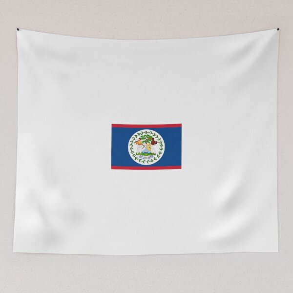 Item preview, Belize flag designed and sold by Lingo Shop.