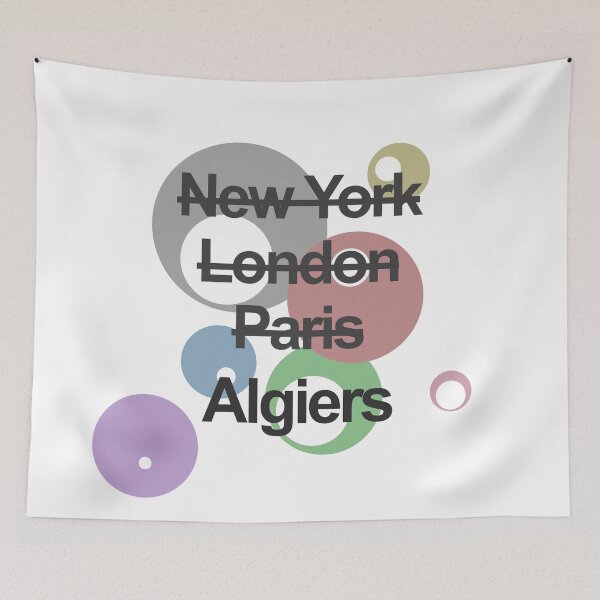 Item preview, Algeria Algiers City Text design designed and sold by GetItGiftIt.
